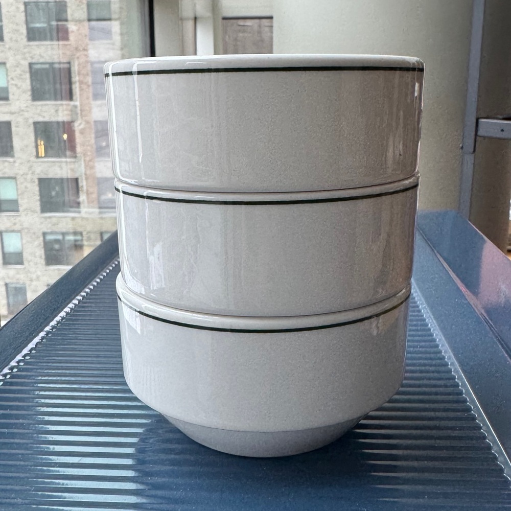 Dudson stacking bowls - set of 3